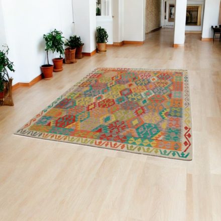 Afganský Kilim 205x295 ručne tkaný koberec Kilim