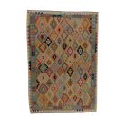 Afganský Kilim koberec Chobi 205x297 etnický ručne tkaný kilim