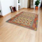 Maimana Kilim koberec 202x297 afganský ručne tkaný kilim