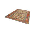 Maimana Kilim koberec 202x297 afganský ručne tkaný kilim