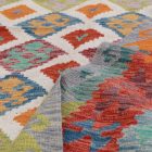 Maimana Kilim koberec 202x297 afganský ručne tkaný kilim