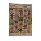 Ručne tkaný kilim Chobi 212x294 afganský vlnený Kilim