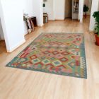 Vlnený kilim koberec Chobi 203x298 ručne tkaný afganský kilim