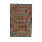 Vlnený kilim koberec Chobi 203x298 ručne tkaný afganský kilim