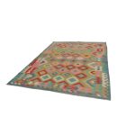 Vlnený kilim koberec Chobi 203x298 ručne tkaný afganský kilim