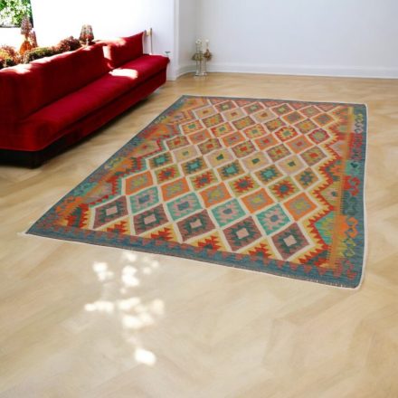 Afganský Kilim 185x250 ručne tkaný koberec Kilim
