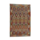 Afganský Kilim koberec Chobi 200x308 etnický ručne tkaný kilim