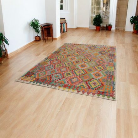 Chobi kilim koberec 202x293 ručne tkaný vlnený kelim