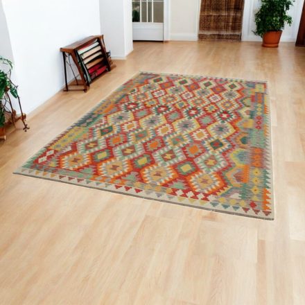 Afganský Kilim 203x294 ručne tkaný koberec Kilim