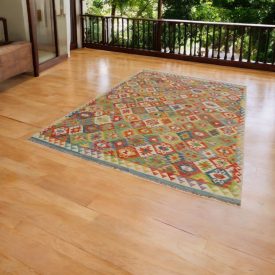 Ručne tkaný kilim 207x308 Maimana Kilim koberec