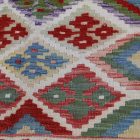 Maimana Kilim koberec 216x305 afganský ručne tkaný kilim