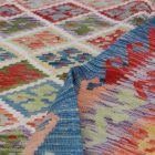 Maimana Kilim koberec 216x305 afganský ručne tkaný kilim