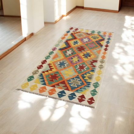 Afganský behúň Kilim Chobi  83x196 ručne tkaný koberec Kilim