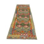 Vlnený behúň Kilim Chobi Chobi 79x292 ručne tkaný afganský kilim