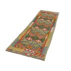 Vlnený behúň Kilim Chobi Chobi 79x292 ručne tkaný afganský kilim