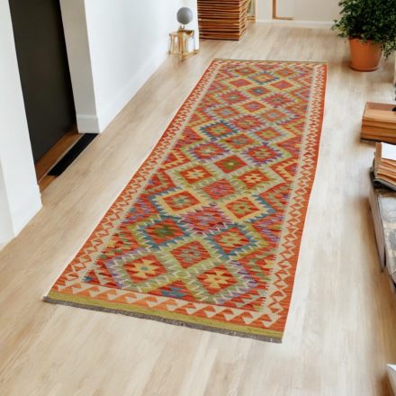 Etnický koberec Kilim Chobi 84x296 ručne tkaný kilim