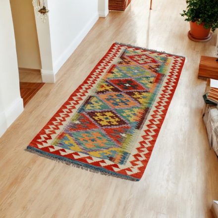 Ručne tkaný behúň koberec Kilim 64x190 Maimana Kilim koberec
