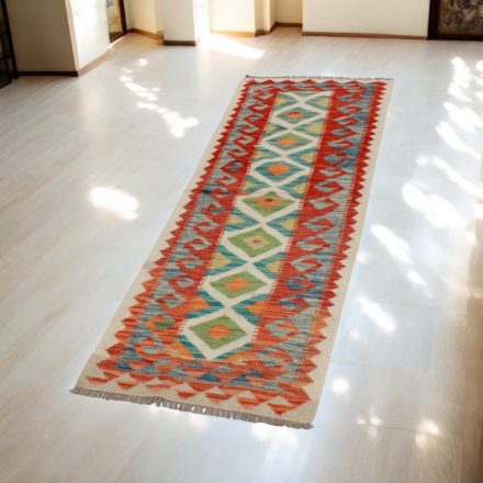 Behúň Kilim Chobi 57x194 ručne tkaný vlnený kelim