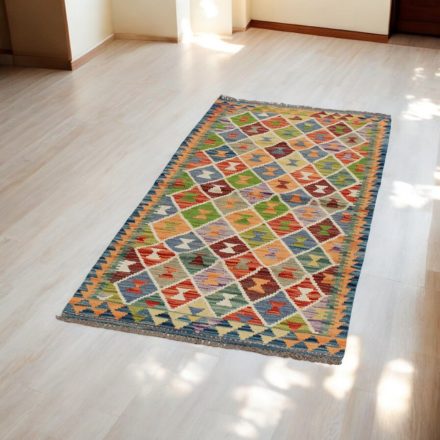 Behúň Kilim Chobi 81x185 afganský ručne tkaný kelim