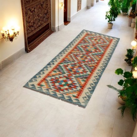 Behúň Kilim Chobi 67x206 afganský ručne tkaný kelim