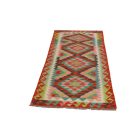 Vlnený behúň Kilim Chobi Chobi 83x202 ručne tkaný afganský kilim