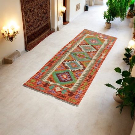 Afganský behúň Kilim Chobi  60x197 etnický ručne tkaný kilim