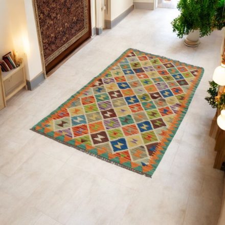 Behúň Kilim Chobi 82x188 afganský ručne tkaný kelim