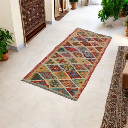 Behúň Kilim koberec Maimana 63x192 afganský ručne tkaný kilim