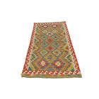 Ručne tkaný behúň koberec Kilim 88x230 Maimana Kilim koberec
