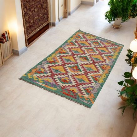 Afganský behúň Kilim Chobi  80x192 etnický ručne tkaný kilim