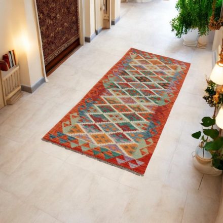 Afganský behúň Kilim Chobi  65x199 ručne tkaný koberec Kilim