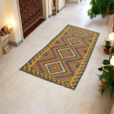 Behúň Kilim koberec Maimana 82x234 afganský ručne tkaný kilim