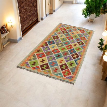 Ručne tkaný behúň koberec Kilim 82x194 Maimana Kilim koberec