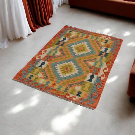 Maimana Kilim koberec 84x132 afganský ručne tkaný kilim