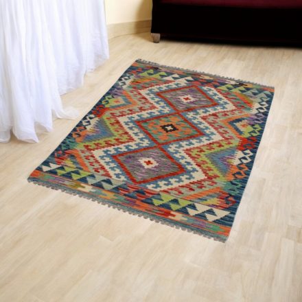 Afganský Kilim koberec Chobi 83x124 etnický ručne tkaný kilim