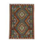 Vlnený kilim koberec Chobi 87x120 ručne tkaný afganský kilim