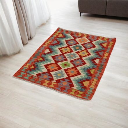 Ručne tkaný kilim Chobi 82x121 afganský vlnený Kilim