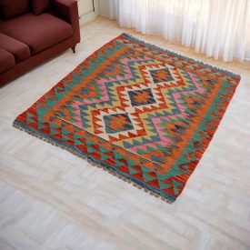 Kilim koberec Chobi 83x115 afganský ručne tkaný kelim