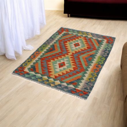 Afganský Kilim 91x135 ručne tkaný koberec Kilim