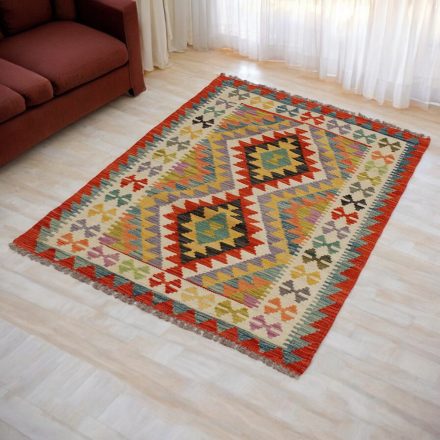 Ručne tkaný kilim Chobi 82x118 afganský vlnený Kilim