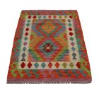 Vlnený kilim koberec Chobi 79x118 ručne tkaný afganský kilim