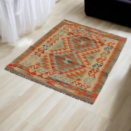 Ručne tkaný kilim Chobi 80x113 afganský vlnený Kilim