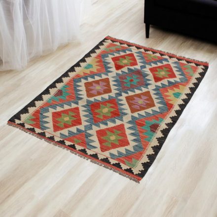 Vlnený kilim koberec Chobi 81x125 ručne tkaný afganský kilim