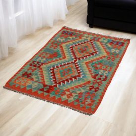 Kilim koberec Chobi 80x121 afganský ručne tkaný kelim