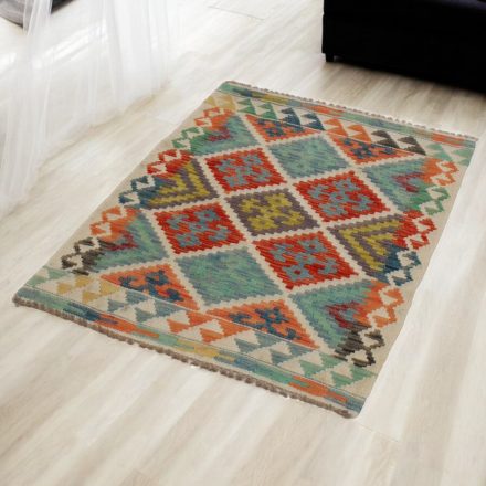 Maimana Kilim koberec 80x125 afganský ručne tkaný kilim
