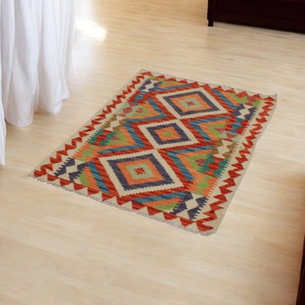 Maimana Kilim koberec 89x118 afganský ručne tkaný kilim