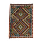 Chobi kilim koberec 85x119 ručne tkaný vlnený kelim