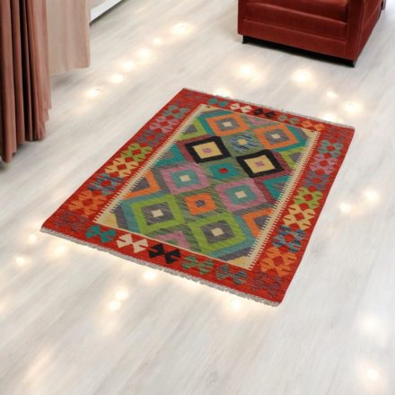 Afganský Kilim koberec Chobi 86x126 etnický ručne tkaný kilim