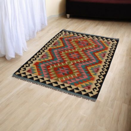 Afganský Kilim 101x147 ručne tkaný koberec Kilim