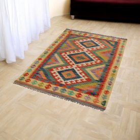 Afganský Kilim 97x154 ručne tkaný koberec Kilim